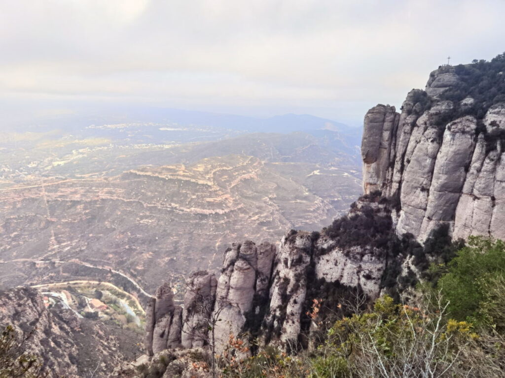Die Montserrat Berge haben uns sehr gefallen