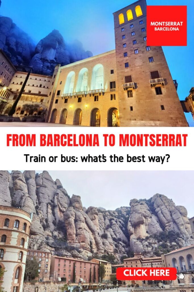 From Barcelona to Montserrat